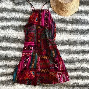 Colorful beach dress